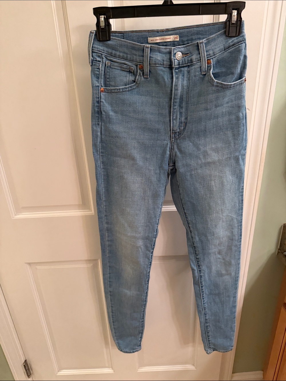 Levi's Mile High Super Skinny Jeans